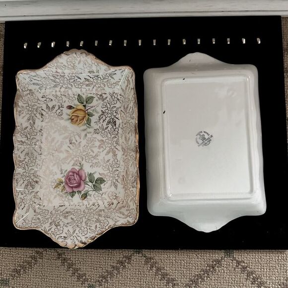 Royal Tudor Ware Barker Bros dessert Tray - set of 2 - Picture 3 of 6